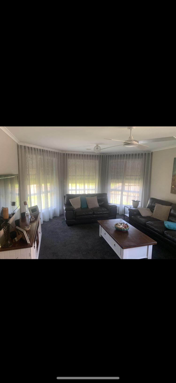 Curtains, sheer drapes, and pleated blinds Geelong