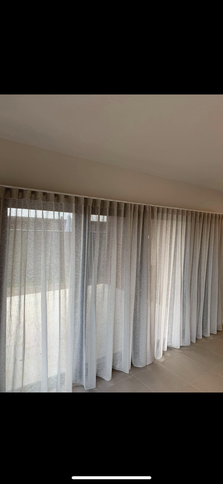 Curtains, sheer drapes, and pleated blinds Geelong