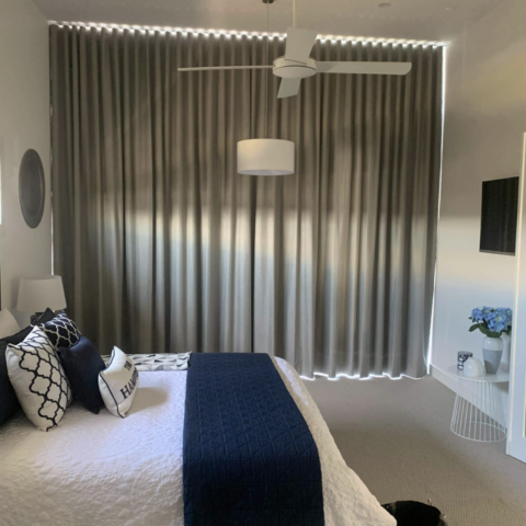 Pairing sheer and blockout curtains in your Surf Coast home